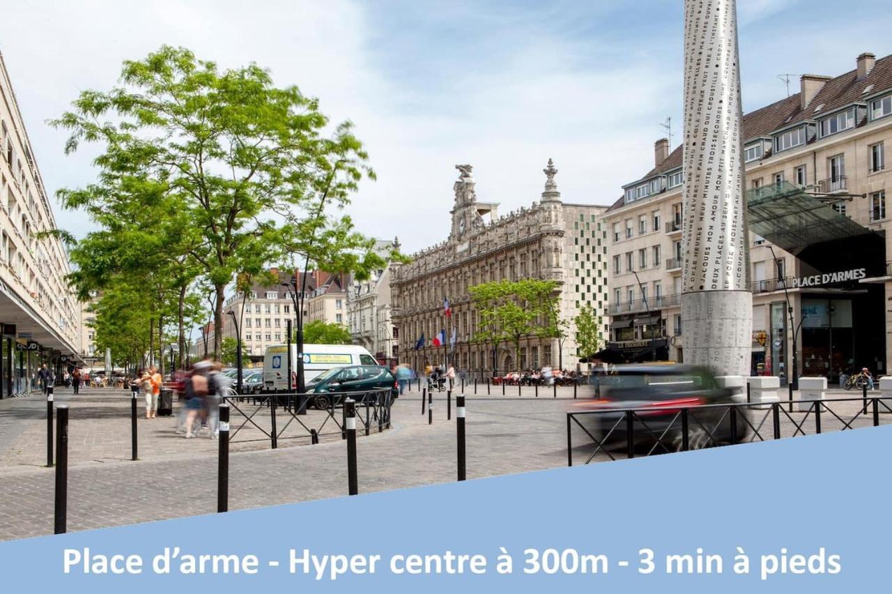 Design Appart - Hyper Centre - Tram - Free Wifi - Lerelaisdodile21 Valenciennes Exterior foto